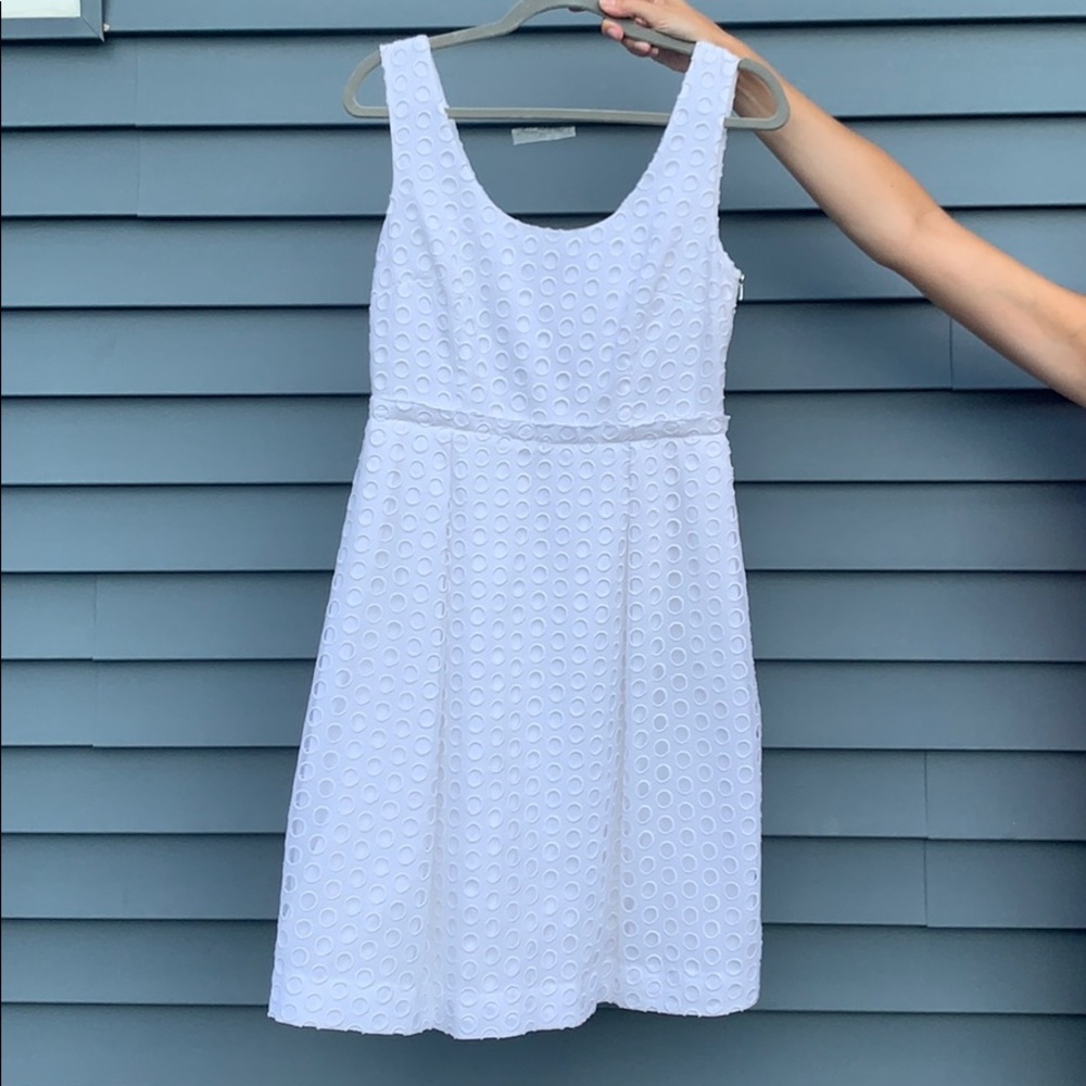 NWT Ann Taylor Lined White Dress
